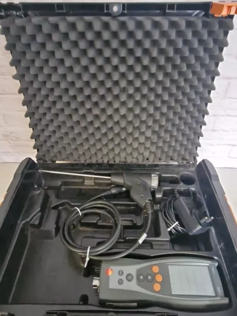 Testo 327-1 Kit Analizzatore Fumi Con Caricabatterie Inc Vasche (13)