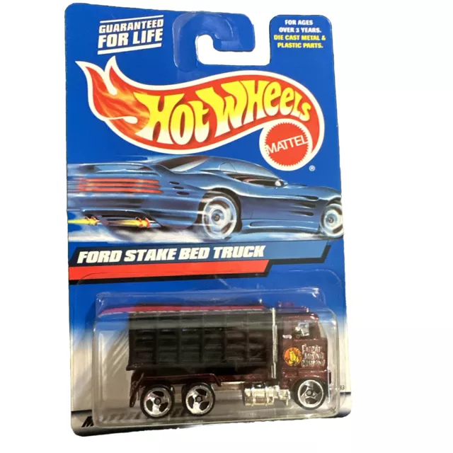 2000 Hot Wheels FORD STAKE BED TRUCK #191