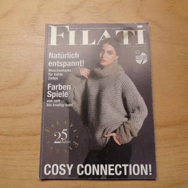 Dickes Strickheft FILATI Ausgabe 50 von Lana Grossa / 25 Jahre Filati