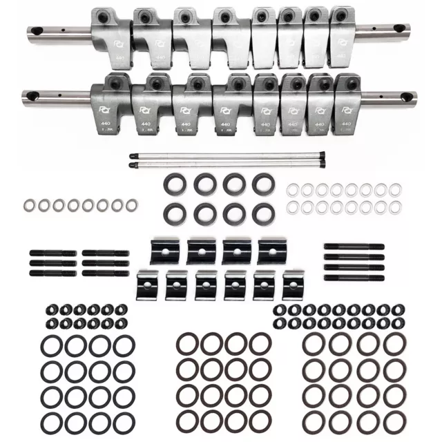 PRW 3544021 Shaft Rocker System Big Block Mopar for Edelbrock Victor Heads 1.5R PRW 3544021 Shaft Rocker System Big Block Mopar for Edelbrock Victor Heads 1.5R