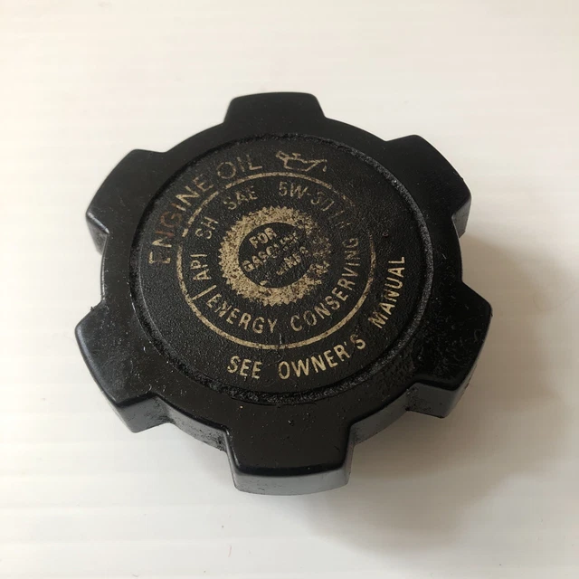 OEM GENUINE TOYOTA "5W30" Engine Oil Filler Cap Lid "Old Style" SAE 5W