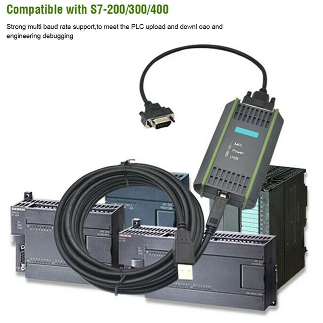 USB Programmierkabel MPI Adapterkabel für SIEMENS S7-200/300/400 972-0CB20-0XA0