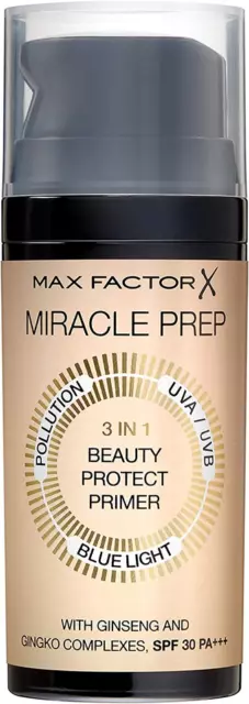 Max Factor 3-in-1 Miracle Beauty Prep Primer 30ml