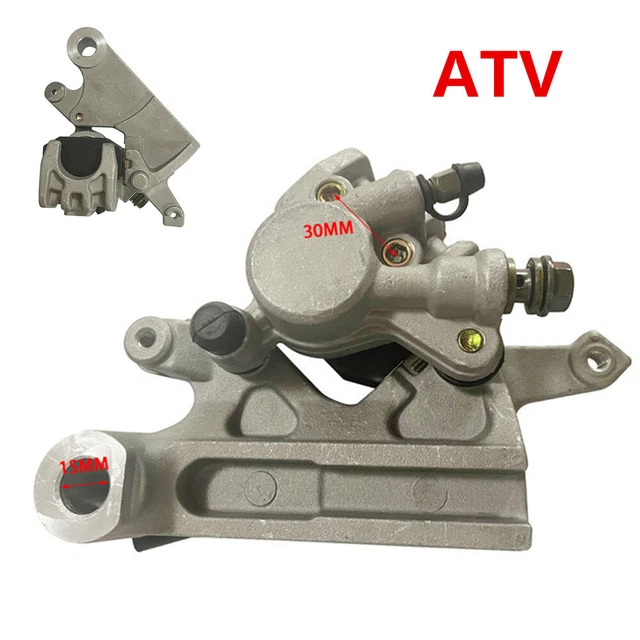 Motorcycle ATV Rear Brake Lower Hydraulic Pump Master Cylinder Calipers Assembly