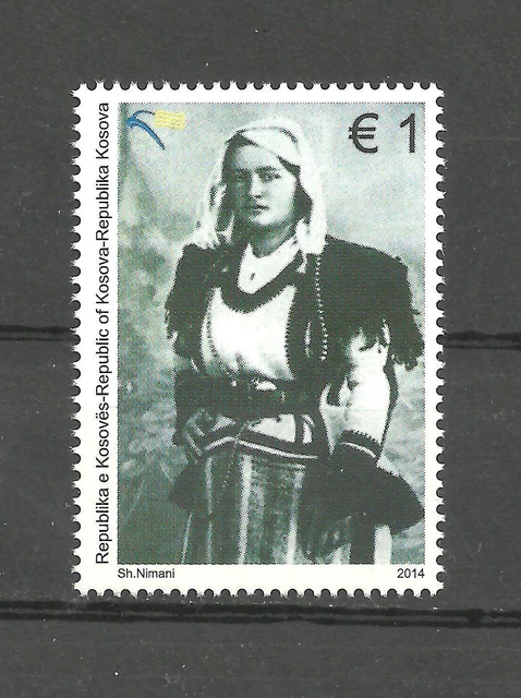 KOSOVO 2014 Yanitza - Tringe Smajli (1880–1917) Satz postfrisch