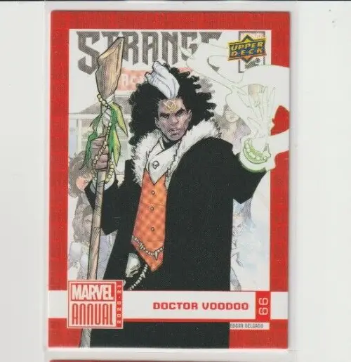 2020-21 Upper Deck Marvel Annual Doctor Voodoo #66 Base Card