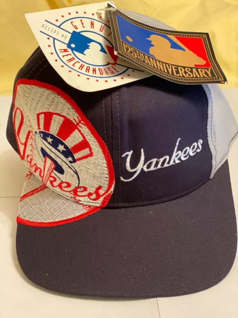 Cappellino da baseball New York NY Yankees Snapback MLB anni '90 vintage / classico / retrò