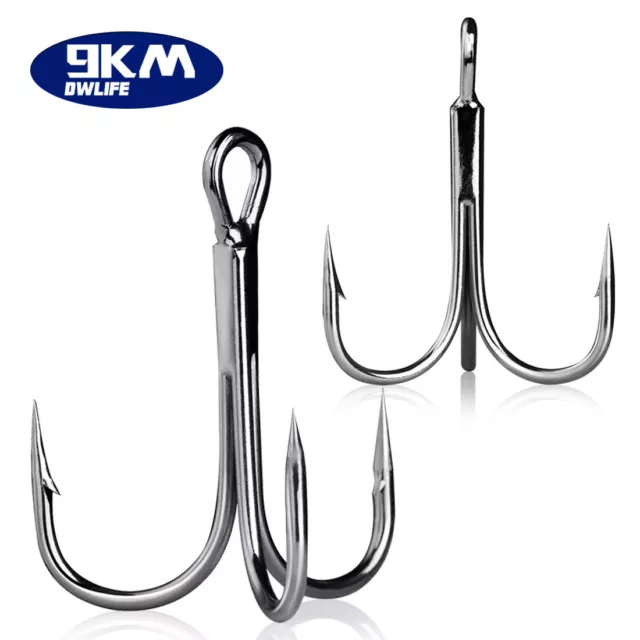 MUSTAD 3565 DURASTEEL O'Shaughnessy Treble Hook 2X Strong Replacement Treble  $13.38 - PicClick