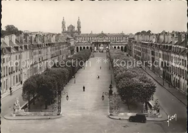 11920041 Nancy Lothringen Place de la Carriere et Cathedrale Nancy