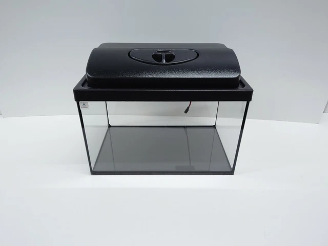 NACD AQUARIUMS 25L Aquarium Fish Tank 40 x 25 x 25cm + LED Light Hood