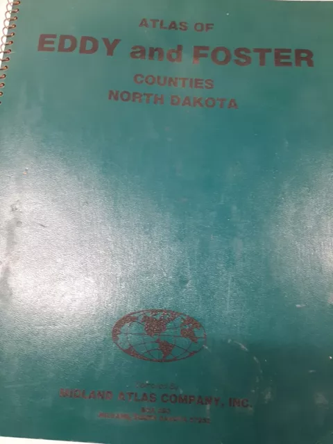 1988 Atlas of Eddy and Foster counties North Dakota