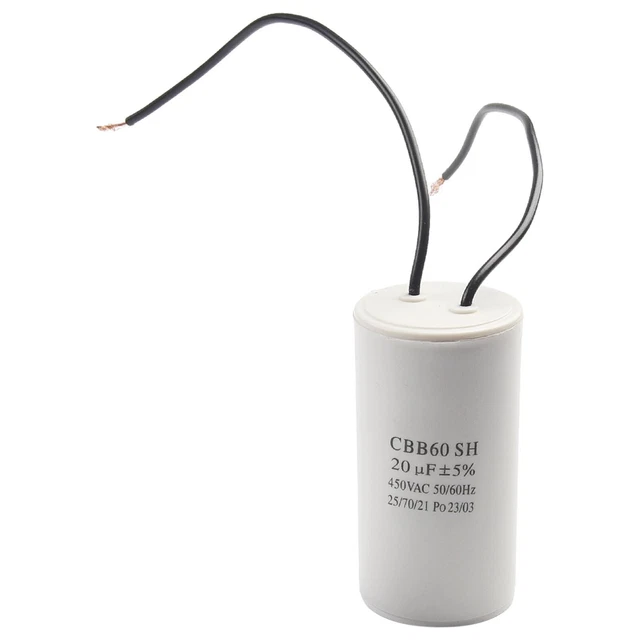 Versatile condensatore di funzionamento CBB60 450V AC 20uf per frequenza di 50Hz e 60Hz