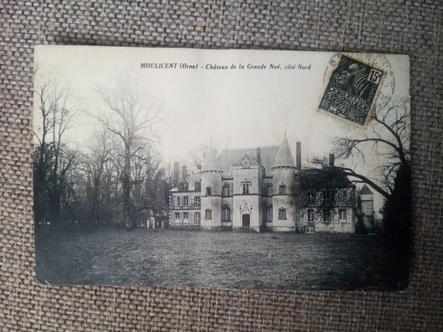 Cpa Moulicent Château De La Grande Noe
