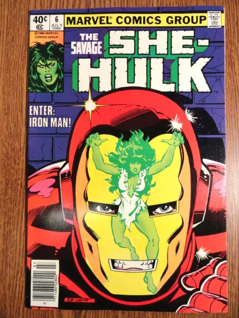 Savage She-Hulk #6 Layton Iron Man Jennifer Walters 1st Impreso Marvel TV Disney