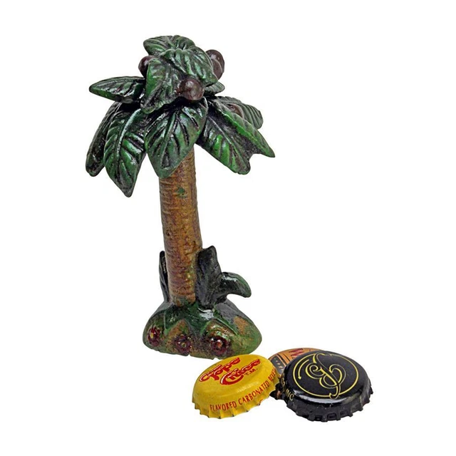 Design Toscano Tropical Coconut Tree Cast Iron Bottle Opener