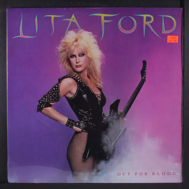 Lita Ford : Out für Blut MCA 12 " LP 33 RPM Verpackt