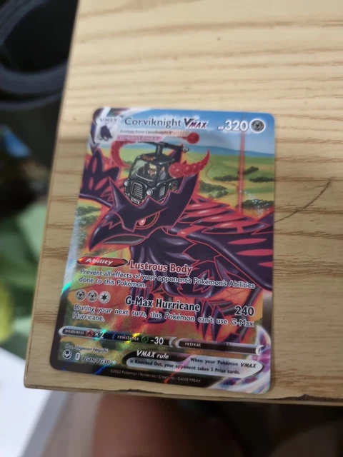 CORVIKNIGHT VMAX - Silver Tempest TG19/TG30 - Trainer Gallery Pokemon Card  NM $40.00 - PicClick AU