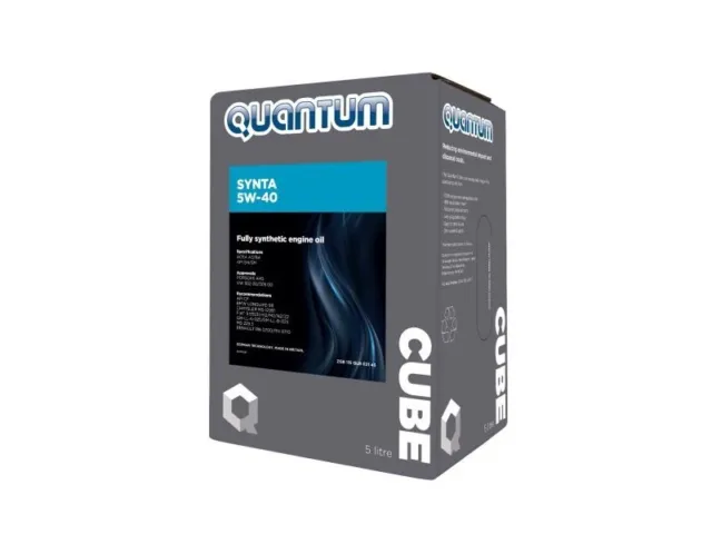 Quantum Synta Fully Synthetic Oil 5w40 Cube (5L) VAG