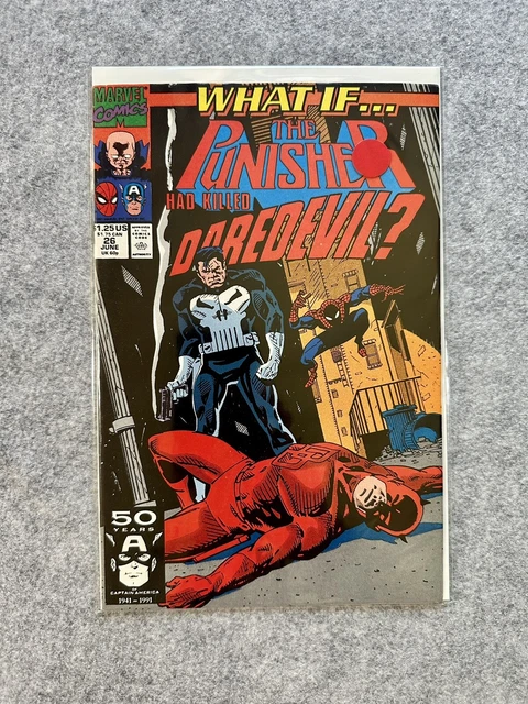 Marvel Comics What If… The Punisher Had Killed Daredevil? #26 Vol. 2 1991