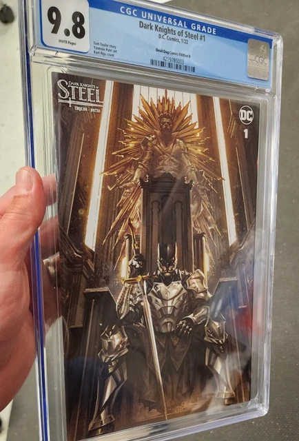 Dark Knights Of Steel #1 Kael Ngu Minimal TD Variant DC Devil Dog Comics CGC 9.8