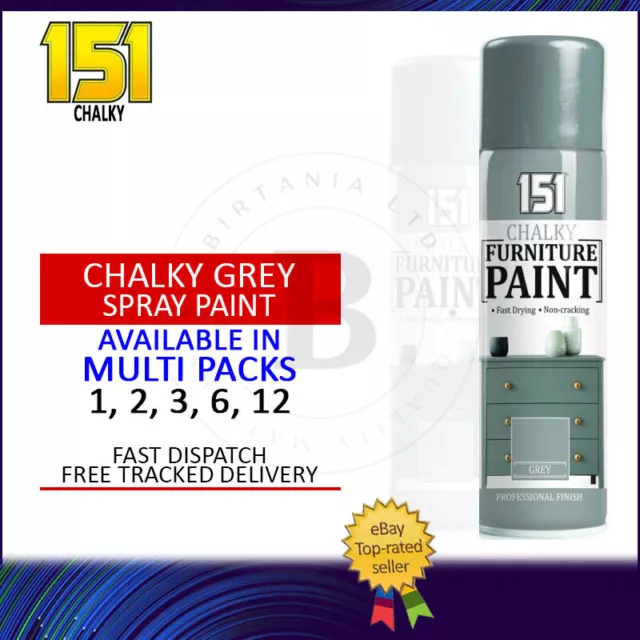 Rust-Oleum Chalk Chalky Furniture Spray Paint Shabby Chic 400ml