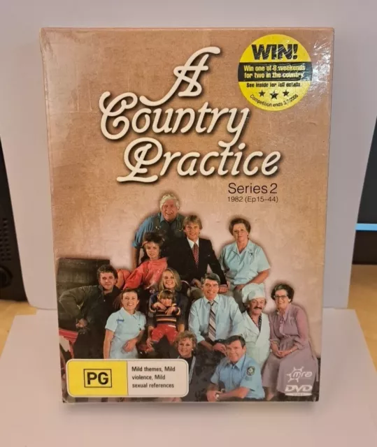 A COUNTRY PRACTICE Series 2 : Part 1 (DVD, 1982)  Ep 15-44 New/Sealed FREE POST