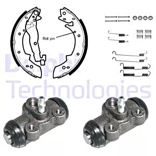 DELPHI Bremsbackensatz Für BMW E30 82-93