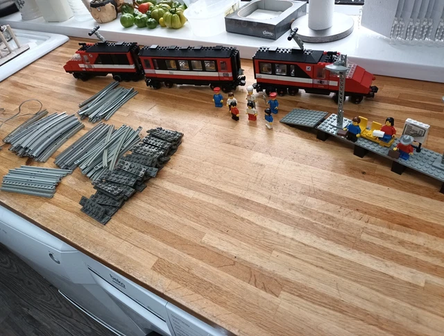 LEGO VINTAGE HIGH Speed Train Set 7745 Complete. No box or instructions ...