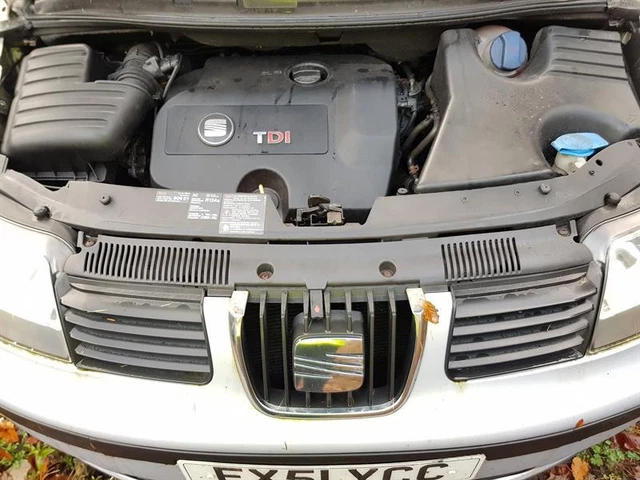 1996-2010 Mk1 Fl Seat Alhambra Complete Engine 1.9 Tdi Diesel Auy 86K Miles