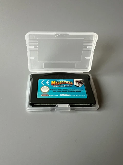 Jeu Madagascar Opération Penguin - Game Boy Advance (GBA) - Cartouche Officielle - PAL