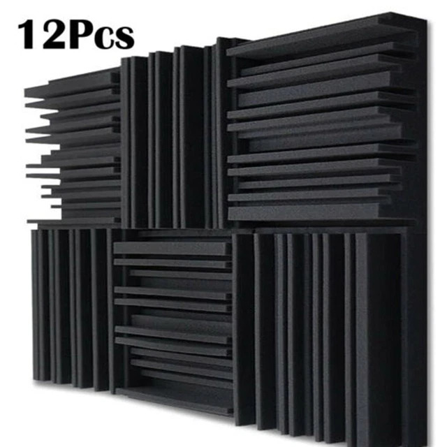 Effective Noise Reduction Solution 12Pc Acoustic Foam Panels for Studios