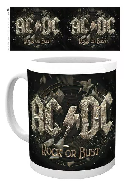 Mug / Tasse - AC/DC Rock Or Bust - Collector - GB Eye Limited - NEUF