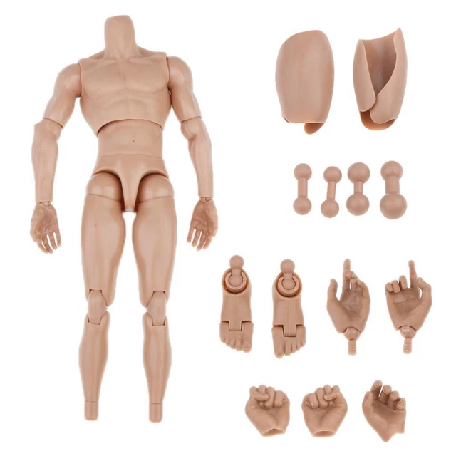 WIDE SHOULDER 1:6 Scale Action Figure Male Body Toys for TTM18 TTM19 £ ...
