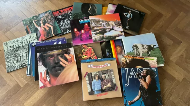 SCHALLPLATTEN SAMMLUNG LPs ÜBER 80 STÜCK ROCK POP KONVOLUT