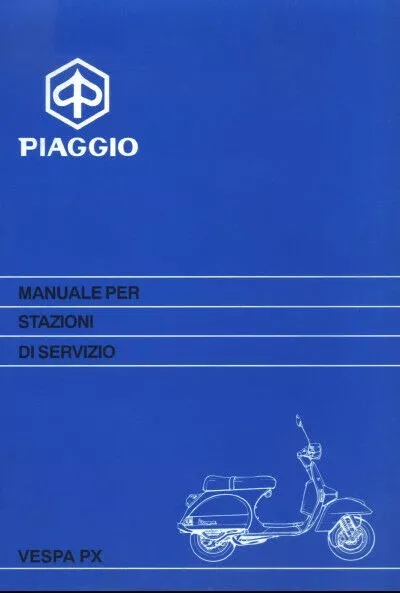 Vespa Piaggio Px 125  150  200  Manuale Officina *Pdf