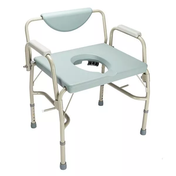 Medical Bariatric Drop-Arm Commode