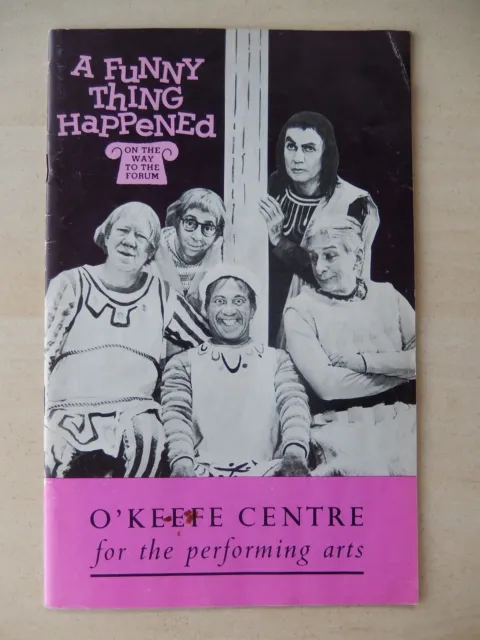 May 1964 - O'Keefe Center Theatre Playbill - A Funny Thing Happened On The...