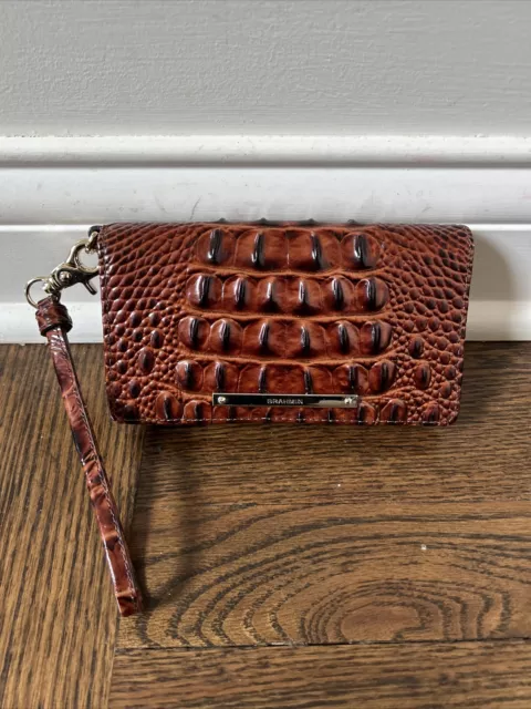 Brahmin Debra Wallet in Pecan Melbourne