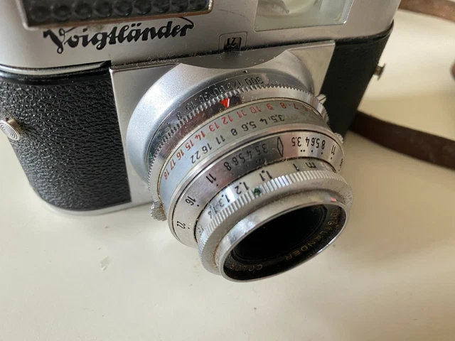 Macchina Fotografica VOIGTLANDER VITO BL con custodia OTTIME CONDIZIONI 6