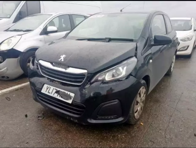 2014-2018 Peugeot 108 1.0 Petrol 3 Door In Black Breaking Spares Parts