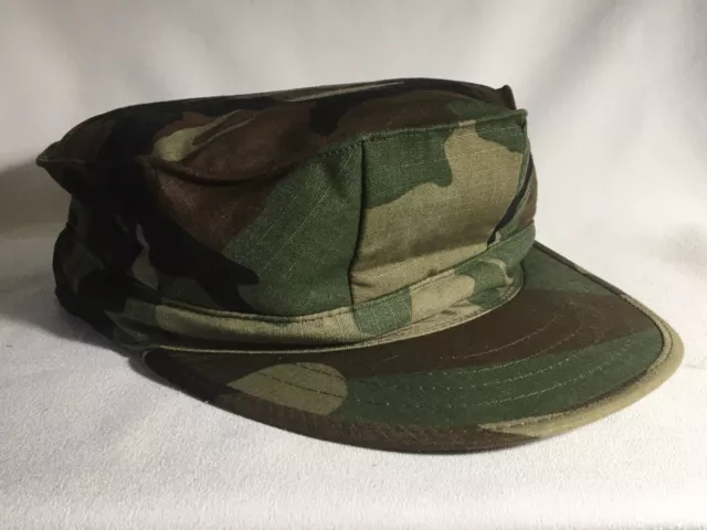 MILITARY ISSUE CAP Adult Small Brown Camoflauge Utility Type II Marine  Corps Hat £17.95 - PicClick UK
