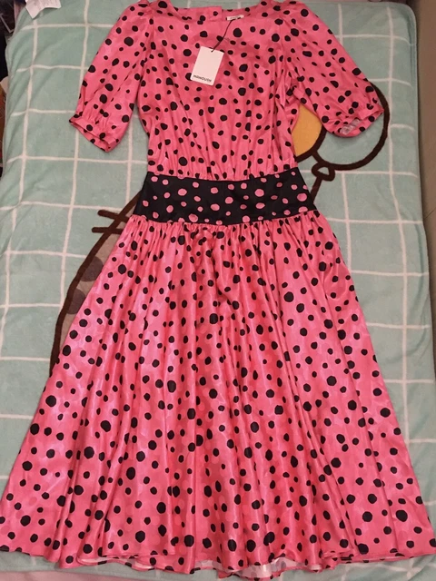 Robe Manoush Plissée à Carreaux - Taille 36, Neuve Avec étiquette, Rare