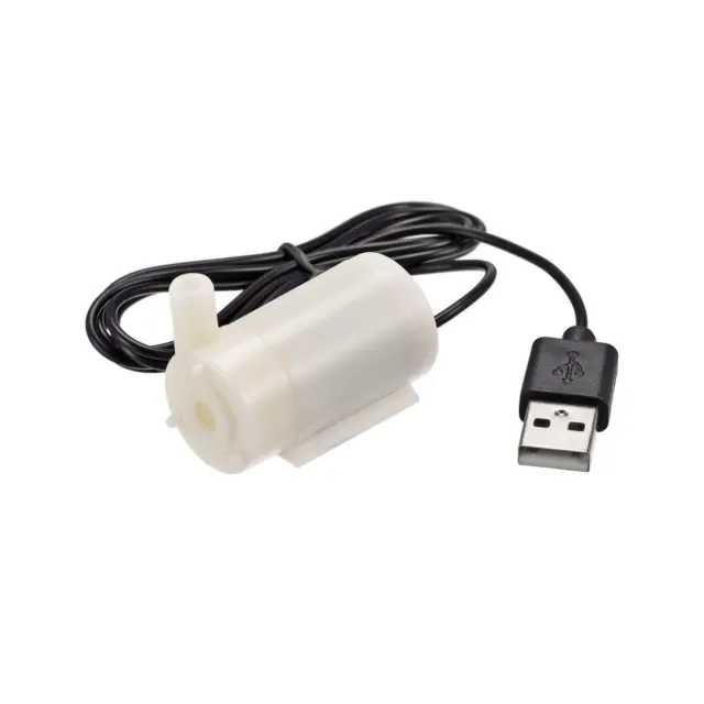 Pompa acqua micro sommergibile con connettore USB DC 3V stile orizzontale