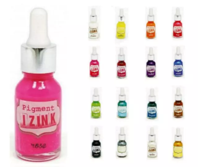 Izink Pigment Tinte (330,00€/L) 15 ml für Papier zum Einfärben o. Sprühen, Efco