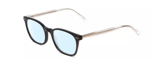 Ernest Hemingway H4851 Unisex Cateye Blue Light Glasses Black Clear Crystal 51mm