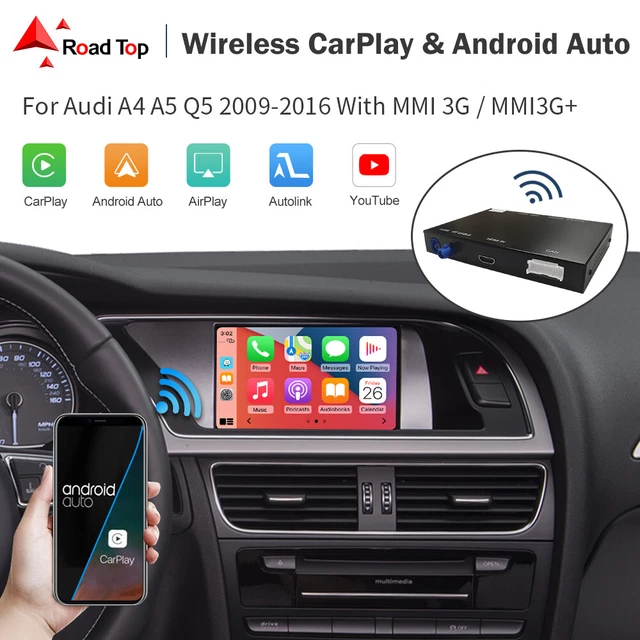 AUDI WIRELESS APPLE Carplay Android Auto Interface Retrofit A4 A5 S4 S5
