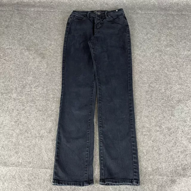 LEVIS 512 WOMENS Blue Perfectly Slimming Straight Stretch Jeans