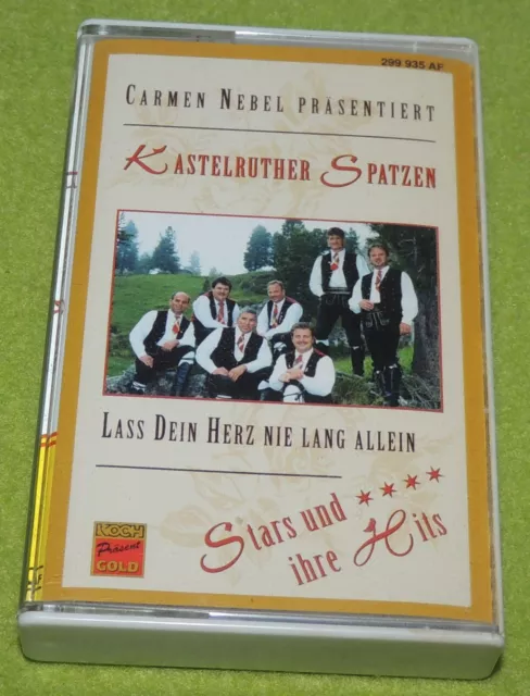 MC Musikkassette Carmen Nebel präsentiert Kastelruther Spatzen Lass Dein Herz ni