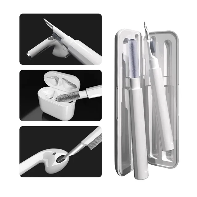 Bluetooth Headphone Cleaning Pen, Multifunctional Split Cleaning Brush,