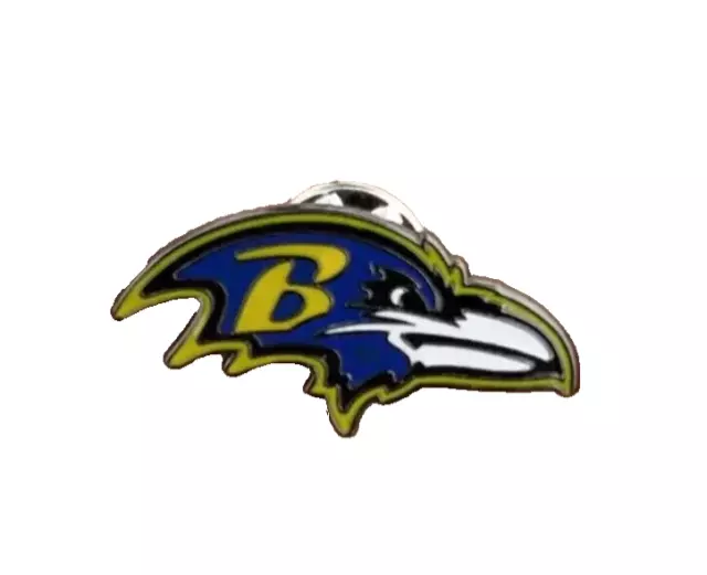 Baltimore Ravens Team Logo NFL Lapel Pin for Hats , Shirts , Vests or a Gift